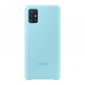 SAMSUNG szilikon telefonvédő VILÁGOSKÉK Samsung Galaxy A51 (SM-A515F)