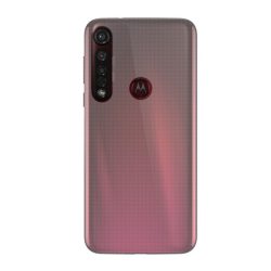   Műanyag telefonvédő (gumírozott) ÁTLÁTSZÓ Motorola Moto G8 Plus (XT2019)