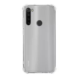   Szilikon telefonvédő (közepesen ütésálló, légpárnás sarok) ÁTLÁTSZÓ Xiaomi Redmi Note 8T