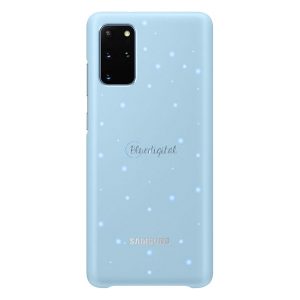 SAMSUNG műanyag telefonvédő (ultravékony, hívás és üzenetjelző funkció, LED világítás) VILÁGOSKÉK Samsung Galaxy S20 Plus (SM-G985F), Samsung Galaxy S20 Plus 5G (SM-G986)