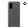 SAMSUNG műanyag telefonvédő (valódi bőr hátlap) SZÜRKE Samsung Galaxy S20 (SM-G980F), Samsung Galaxy S20 5G (SM-G981U)