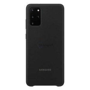 SAMSUNG szilikon telefonvédő FEKETE Samsung Galaxy S20 Plus (SM-G985F), Samsung Galaxy S20 Plus 5G (SM-G986)