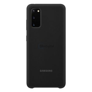 SAMSUNG szilikon telefonvédő FEKETE Samsung Galaxy S20 (SM-G980F), Samsung Galaxy S20 5G (SM-G981U)