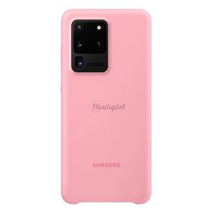 SAMSUNG szilikon telefonvédő RÓZSASZÍN Samsung Galaxy S20 Ultra (SM-G988F), Samsung Galaxy S20 Ultra 5G (SM-G988B)
