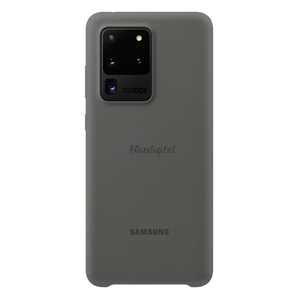 SAMSUNG szilikon telefonvédő SZÜRKE Samsung Galaxy S20 Ultra (SM-G988F), Samsung Galaxy S20 Ultra 5G (SM-G988B)