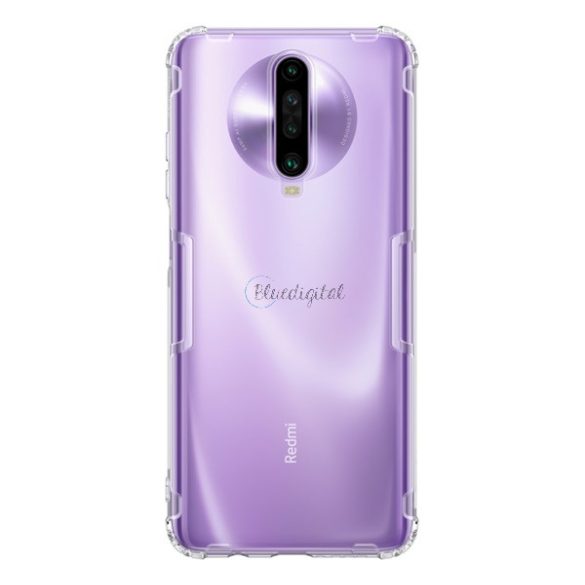 NILLKIN NATURE szilikon telefonvédő (közepesen ütésálló, légpárnás sarok, 0.6 mm, ultravékony) ÁTLÁTSZÓ Xiaomi Redmi K30 / K30 5G