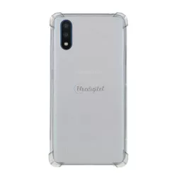   Szilikon telefonvédő (közepesen ütésálló, légpárnás sarok) ÁTLÁTSZÓ Samsung Galaxy A01 (SM-A015F)