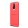 Szilikon telefonvédő (közepesen ütésálló, légpárnás sarok, szálcsiszolt, karbon minta) PIROS Xiaomi Redmi K30 / K30 5G