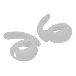   Bluetooth fülhallgató fülgumi (1 pár, szárnyas) FEHÉR Apple AirPods/AirPods 2