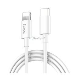   HOCO X36 adatkábel (Type-C - lightning, PD gyorstöltő, 100cm) FEHÉR