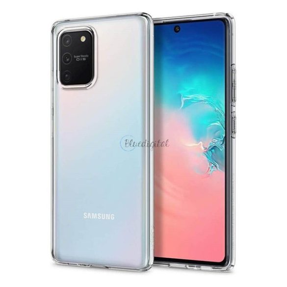 SPIGEN LIQUID CRYSTAL szilikon telefonvédő (közepesen ütésálló, légpárnás sarok) ÁTLÁTSZÓ Samsung Galaxy S10 Lite (SM-G770F) 