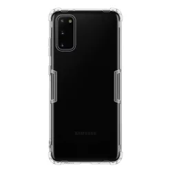   NILLKIN NATURE szilikon telefonvédő (közepesen ütésálló, légpárnás sarok, 0.6 mm, ultravékony) ÁTLÁTSZÓ Samsung Galaxy S20 (SM-G980F), Samsung Galaxy S20 5G (SM-G981U)