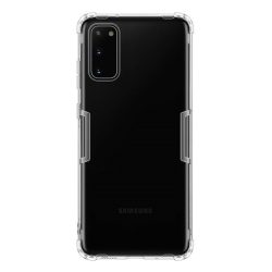   NILLKIN NATURE szilikon telefonvédő (közepesen ütésálló, légpárnás sarok, 0.6 mm, ultravékony) ÁTLÁTSZÓ Samsung Galaxy S20 Plus (SM-G985F), Samsung Galaxy S20 Plus 5G (SM-G986)