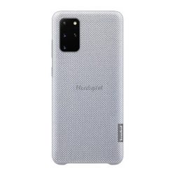   SAMSUNG műanyag telefonvédő (kvadrát textil bevonat) SZÜRKE Samsung Galaxy S20 Plus (SM-G985F), Samsung Galaxy S20 Plus 5G (SM-G986)