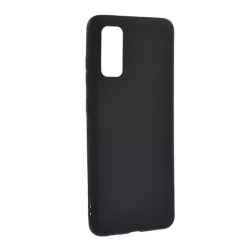   Szilikon telefonvédő (matt) FEKETE Samsung Galaxy S20 (SM-G980F), Samsung Galaxy S20 5G (SM-G981U)