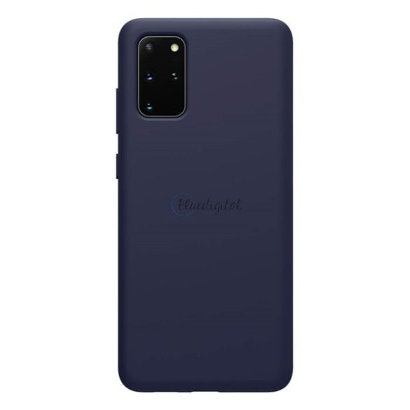 NILLKIN FLEX PURE szilikon telefonvédő (ultravékony, környezetbarát, mikrofiber plüss belső, matt) SÖTÉTKÉK Samsung Galaxy S20 Plus (SM-G985F), Samsung Galaxy S20 Plus 5G (SM-G986)