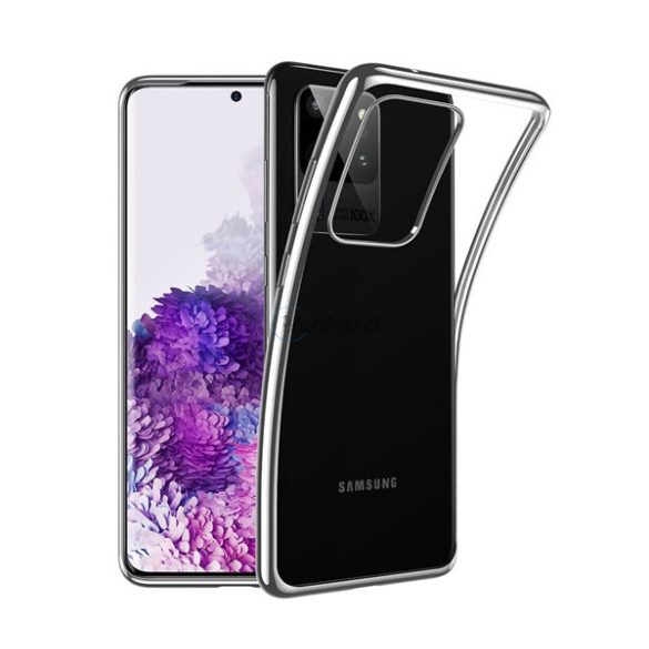ESR ESSENTIAL CROWN szilikon telefonvédő (közepesen ütésálló) EZÜST Samsung Galaxy S20 Ultra (SM-G988F), Samsung Galaxy S20 Ultra 5G (SM-G988B)