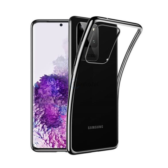 ESR ESSENTIAL CROWN szilikon telefonvédő (közepesen ütésálló) FEKETE Samsung Galaxy S20 Ultra (SM-G988F), Samsung Galaxy S20 Ultra 5G (SM-G988B)