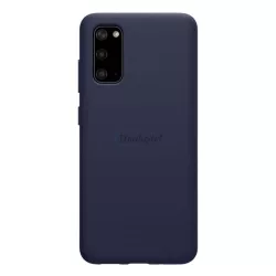   NILLKIN FLEX PURE szilikon telefonvédő (ultravékony, környezetbarát, mikrofiber plüss belső, matt) SÖTÉTKÉK Samsung Galaxy S20 (SM-G980F), Samsung Galaxy S20 5G (SM-G981U)