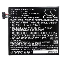   CAMERON SINO Li-Polymer akku (3.8V/3900mAh, Asus 0B200-01260000 kompatibilis) FEKETE