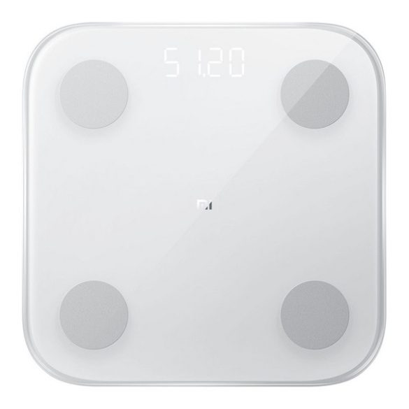 XIAOMI Mi Body Composition Scale 2 okosmérleg (BMI, G-szenzor, Bluetooth 5.0, iOS 7.0-tól és Android 4.3-tól) FEHÉR