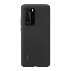 HUAWEI szilikon telefonvédő FEKETE Huawei P40 Pro 5G