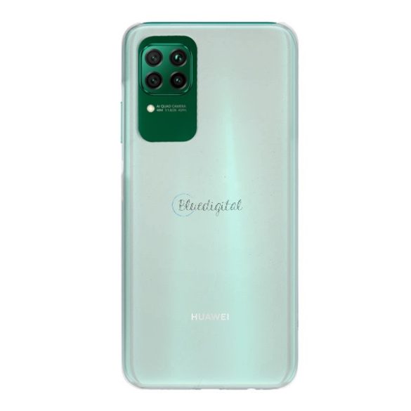 Műanyag telefonvédő (gumírozott) ÁTLÁTSZÓ Huawei P40