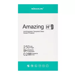   NILLKIN H+ PRO képernyővédő üveg (2.5D lekerekített szél, karcálló, UV szűrés, ultravékony, 0.2mm, 9H) ÁTLÁTSZÓ Huawei P40