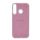 Szilikon telefonvédő (műanyag belső, csillogó hátlap) RÓZSASZÍN Huawei P40 Lite E / Y7p