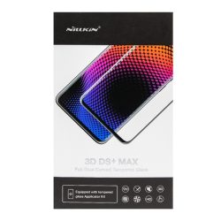   NILLKIN DS+ MAX képernyővédő üveg (3D, full glue,teljes felületén tapad, ultravékony, ütésálló, 0.23mm, 9H) FEKETE Huawei P40 Pro 5G, Huawei P40 Pro+ 5G