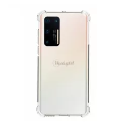   Szilikon telefonvédő (közepesen ütésálló, légpárnás sarok) ÁTLÁTSZÓ Huawei P40