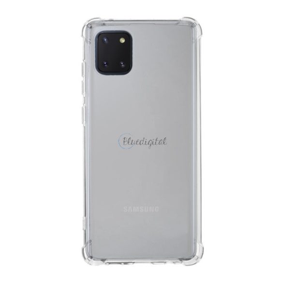 Szilikon telefonvédő (közepesen ütésálló, légpárnás sarok) ÁTLÁTSZÓ Samsung Galaxy Note 10 Lite (SM-N770F)