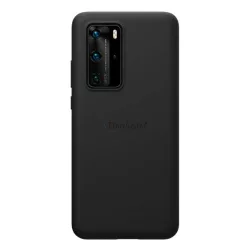   NILLKIN FLEX PURE szilikon telefonvédő (ultravékony, környezetbarát, mikrofiber plüss belső, matt) FEKETE Huawei P40 Pro 5G