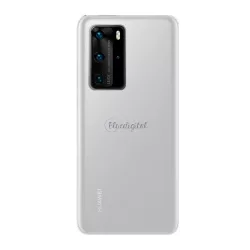   Műanyag telefonvédő (gumírozott) ÁTLÁTSZÓ Huawei P40 Pro 5G
