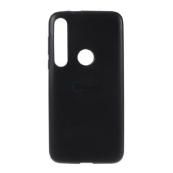   Szilikon telefonvédő (matt) FEKETE Motorola Moto G8 Plus (XT2019)