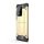 Defender műanyag telefonvédő (közepesen ütésálló, légpárnás sarok, szilikon belső, fémhatás) ARANY Samsung Galaxy S20 Ultra (SM-G988F), Samsung Galaxy S20 Ultra 5G (SM-G988B)