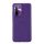 JOYROOM STAR LORD műanyag telefonvédő (ultravékony, fém kameravédő keret, bőr hatású bevonat) LILA Huawei P40