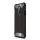 Defender műanyag telefonvédő (közepesen ütésálló, légpárnás sarok, szilikon belső, fémhatás) FEKETE OnePlus 8 5G