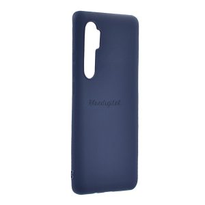 Szilikon telefonvédő (matt) SÖTÉTKÉK Xiaomi Mi Note 10 Lite