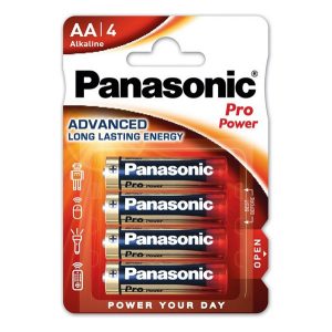 PANASONIC PRO POWER tartós elem (AA, LR6PPG, 1.5V, alkáli) 4db/csomag