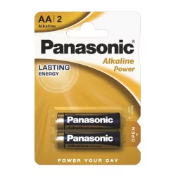   PANASONIC tartós elem (AA, LR6APB, 1.5V, alkáli) 2db/csomag