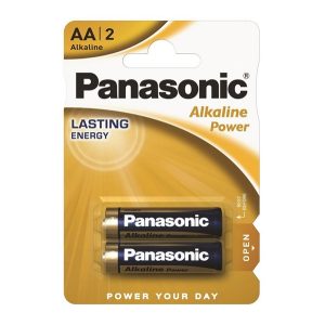 PANASONIC tartós elem (AA, LR6APB, 1.5V, alkáli) 2db/csomag