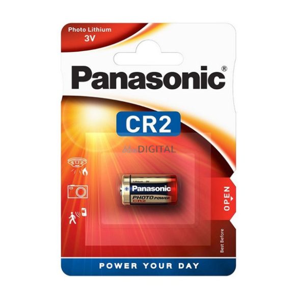 PANASONIC fotóelem (CR2L/1BP, 3V, lítium) 1db/csomag