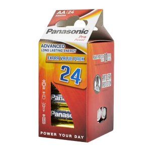 PANASONIC PRO POWER szupertartós elem (AA, LR6PPG, 1.5V, alkáli) 24db/csomag