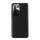 JOYROOM STAR LORD műanyag telefonvédő (ultravékony, fém kameravédő keret, bőr hatású bevonat) FEKETE Huawei P40