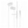 JOYROOM CONCH fülhallgató SZTEREO (3.5mm jack, mikrofon, felvevő gomb, hangerőszabályzó) FEHÉR