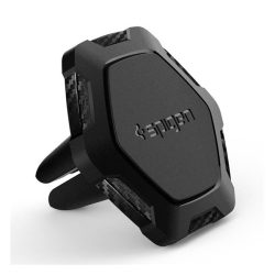   SPIGEN KUEL SIGNATURE QS11 autós tartó (szellőzőre, mágneses, 360°) FEKETE 