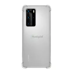   ROAR JELLY ARMOR műanyag telefonvédő (szilikon keret, közepesen ütésálló, légpárnás sarok) ÁTLÁTSZÓ Huawei P40 Pro 5G