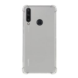   Szilikon telefonvédő (közepesen ütésálló, légpárnás sarok) ÁTLÁTSZÓ Huawei Y6p