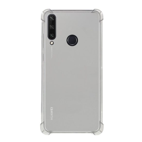 Szilikon telefonvédő (közepesen ütésálló, légpárnás sarok) ÁTLÁTSZÓ Huawei Y6p